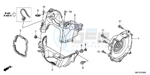 NSC50MPDE NSC50MPDE UK - (E) drawing SHROUD/FAN COVER