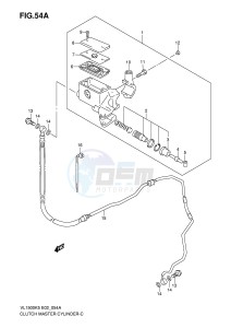 VL1500 (E2) drawing CLUTCH MASTER CYLINDER (MODEL K7 K8 K9)