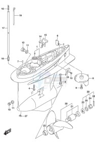 DF 200A drawing Gear Case