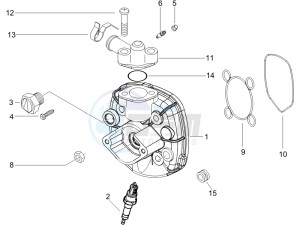 Runner 50 Pure Jet SC drawing Cylinder head cover