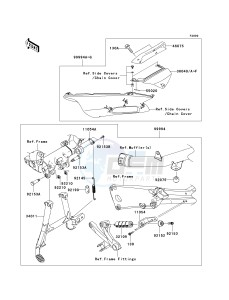 ZX 1400 A [NINJA ZX-14] (A6F-A7FA) A7F drawing OPTIONAL PARTS