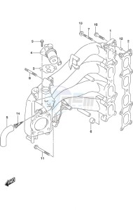 DF 115A drawing Intake Manifold