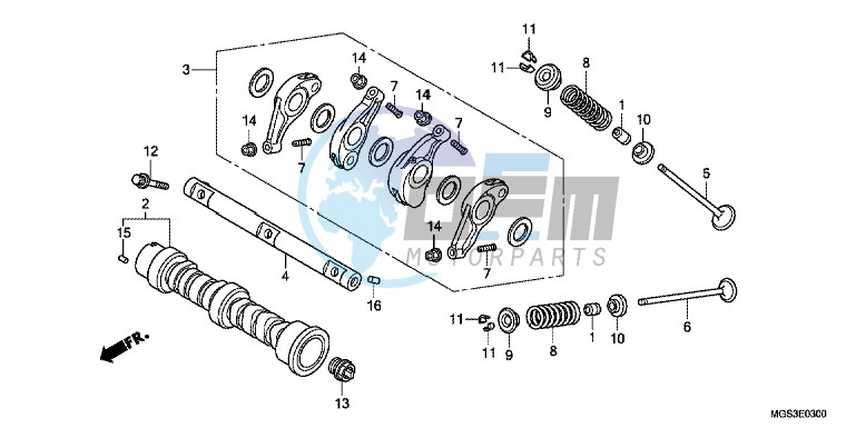 CAMSHAFT/VALVE