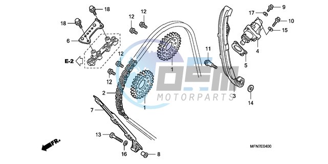 CAM CHAIN/TENSIONER