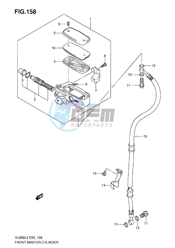 FRONT MASTER CYLINDER