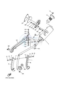 TT-R50E (BEGB) drawing EXHAUST