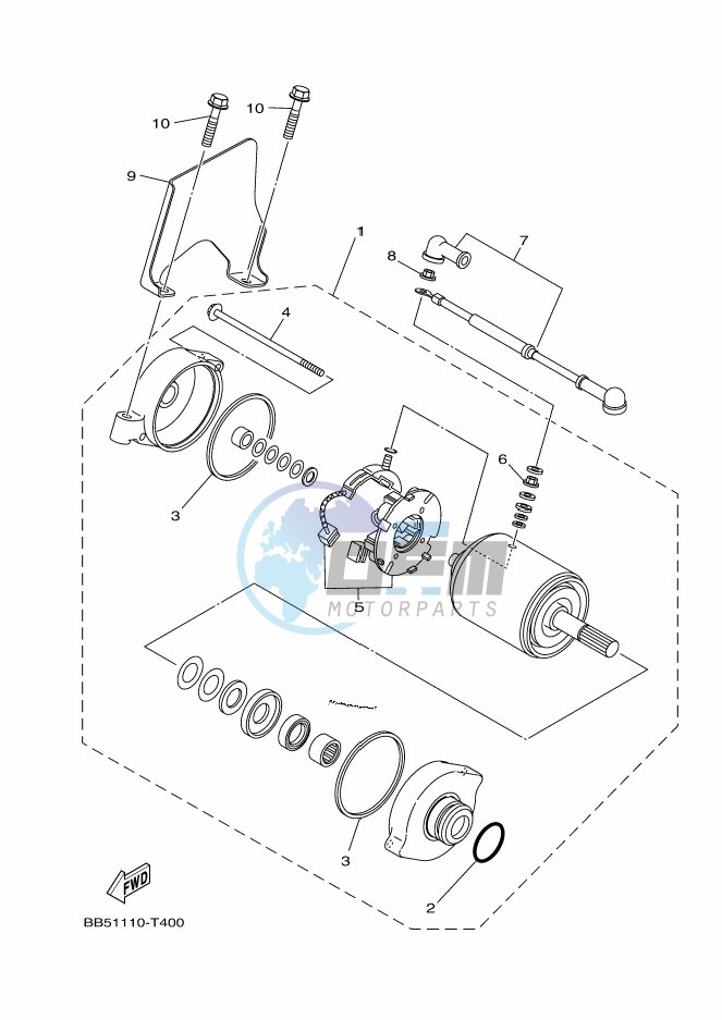 STARTING MOTOR