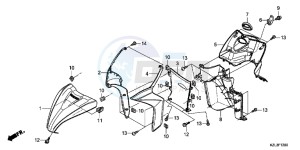 NSC110WHB drawing FRONT COVER/ INNER COVER