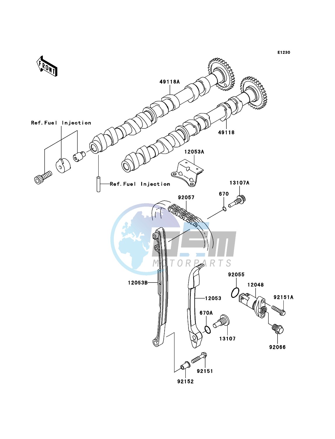 Camshaft(s)/Tensioner