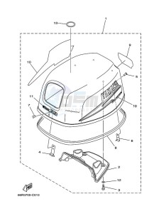 FT9-9DEX drawing TOP-COWLING