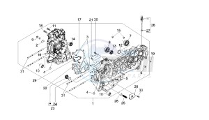 SONAR - 125 CC VTHLS1A1A 4T drawing CRANKCASE