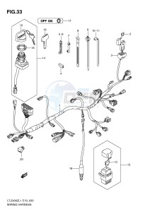 LT-Z400 (E19) drawing WIRING HARNESS (LT-Z400L1 E19)