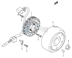 LT-Z400 (E3-E28) drawing MAGNETO