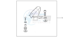 CBR1000RA9 ED / ABS REP drawing CARBON FIBER HUGGER