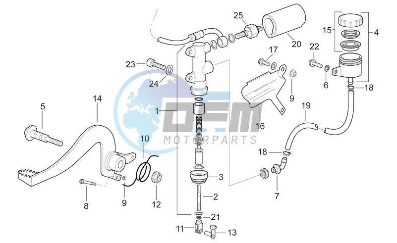 Rear brake I