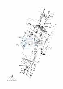 MT-07 MTN690 (BATD) drawing STEERING