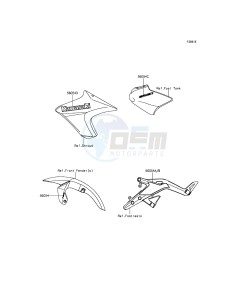 ER-6N_ABS ER650FEF XX (EU ME A(FRICA) drawing Decals(Green)