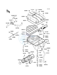 ZZR1200 ZX1200-C4H XX (EU ME A(FRICA) drawing Air Cleaner