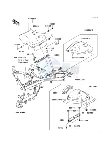 NINJA_250R EX250K9F GB XX (EU ME A(FRICA) drawing Seat