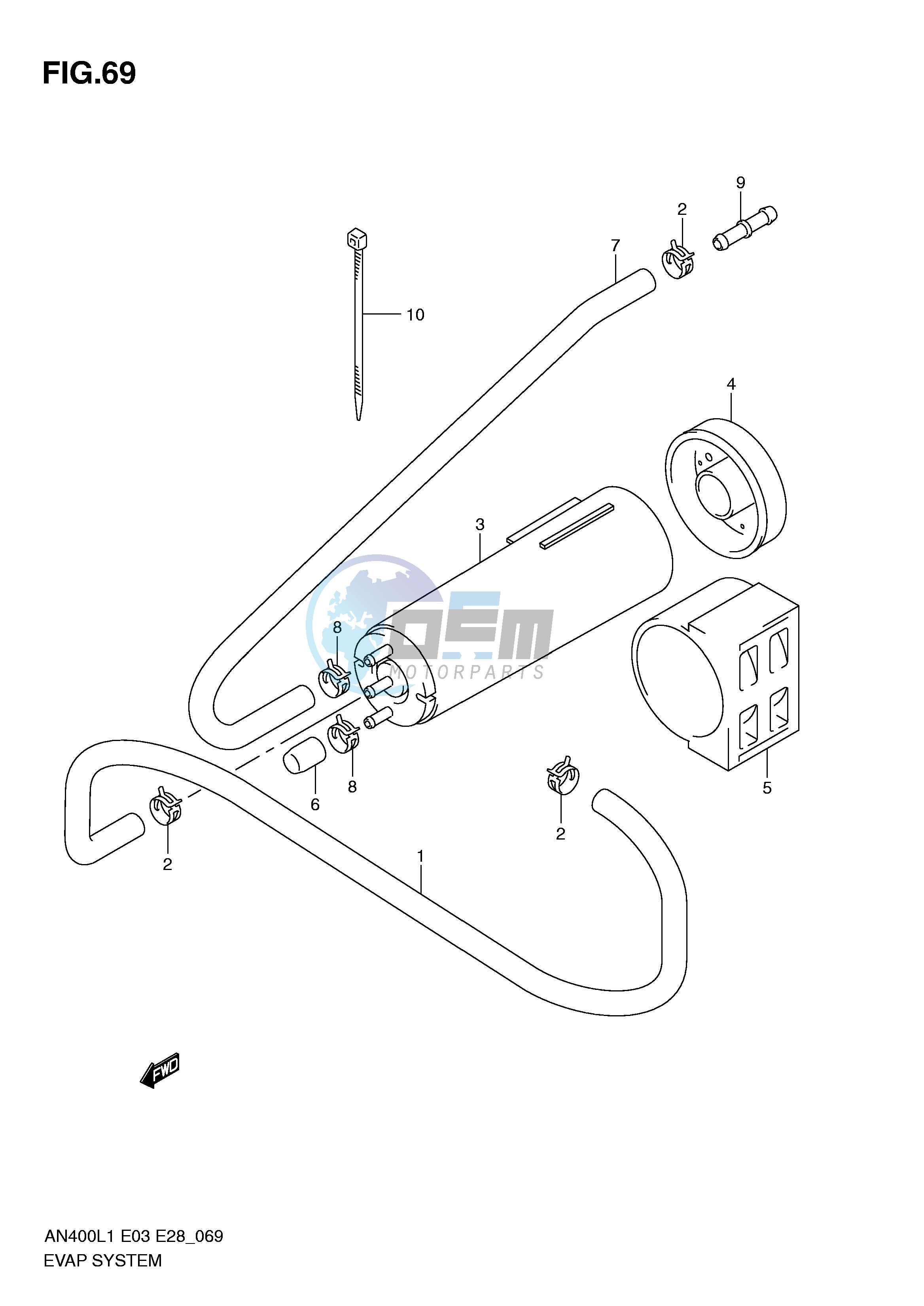 EVAP SYSTEM (AN400AL1 E33)