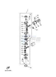 8C drawing CRANKSHAFT--PISTON