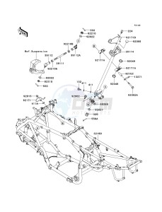 KSV 700 B [KFX 700] (B6F-B9F) B9F drawing FRAME