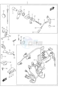 DF 30A drawing Remote Control Parts Non-Remote Control