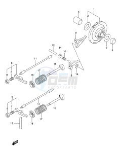 LT-Z50Z drawing CAMSHAFT/VALVE