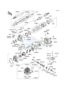 KVF 360 A [PARAIRIE 360 4X4] (A1-A3) PRAIRIE 360 4X4] drawing DRIVE SHAFT-FR-- -JKBVFHA1 4B531603- -