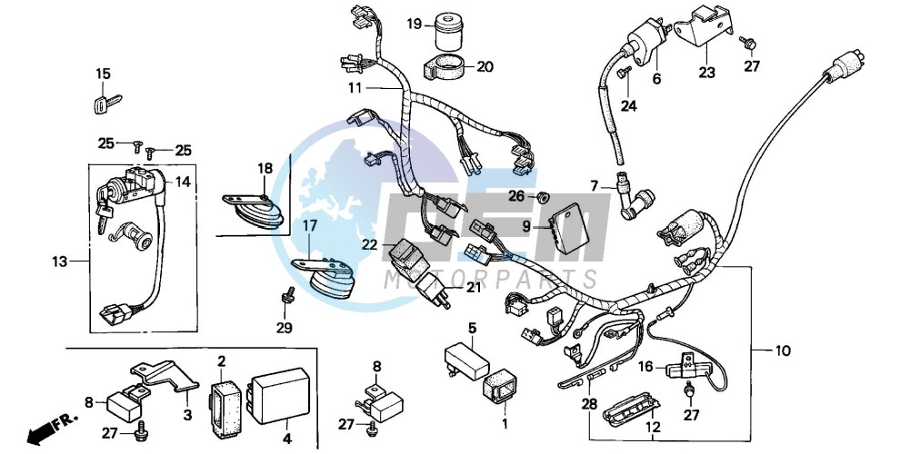 WIRE HARNESS/ IGNITION COIL