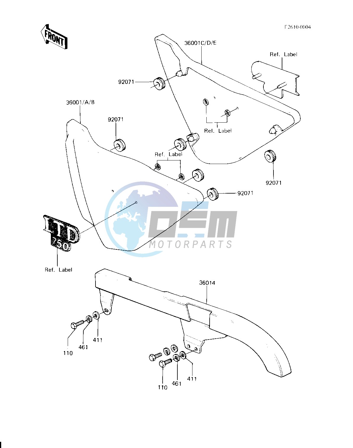 SIDE COVERS_CHAIN COVER -- 81-83 H2_H3_H4- -