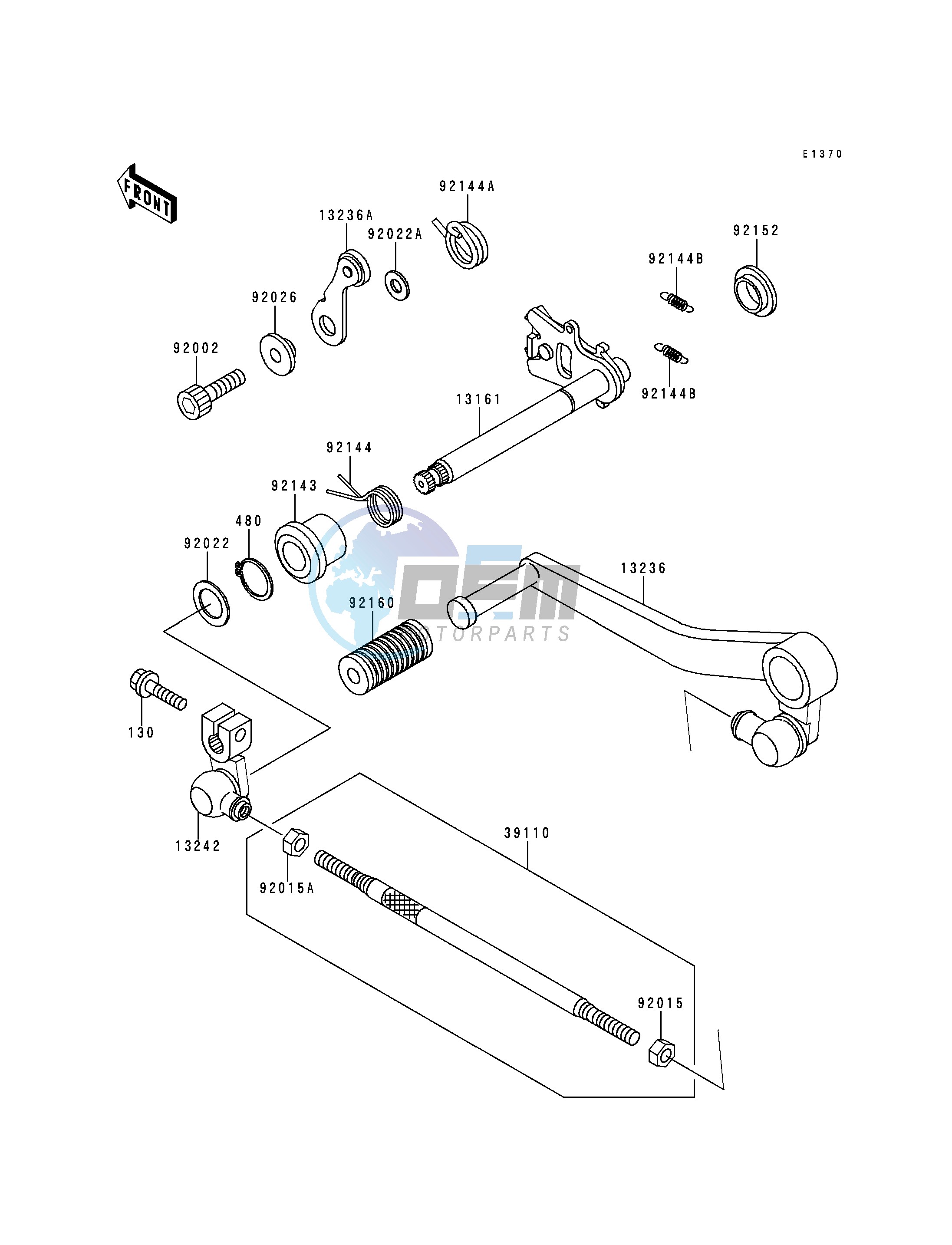 GEAR CHANGE MECHANISM