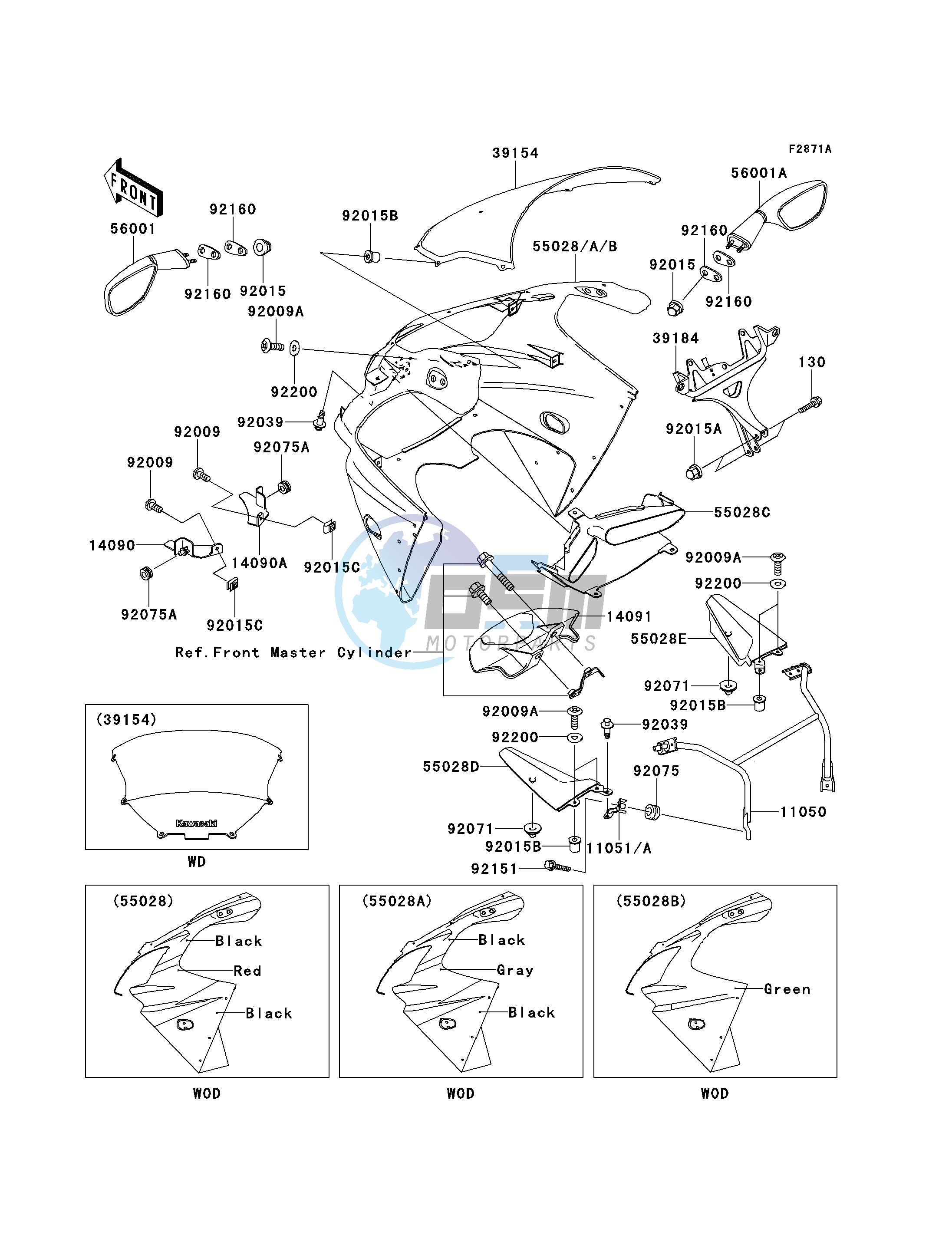 COWLING-- ZX900-E2- -