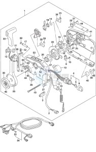 DF 30A drawing Remote Control w/Power Tilt