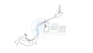 GPR REPLICA - GPR R - 50 CC VTHGR1D1A EU2 drawing EXHAUST