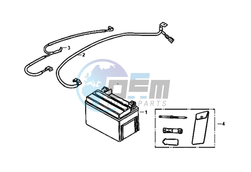 BATTERY / TOOLKIT