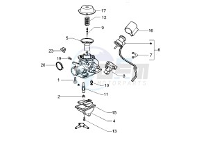 X8 200 drawing Carburetor