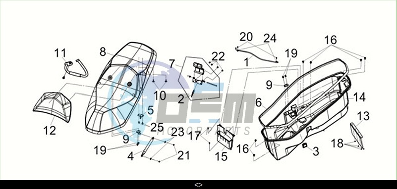 SEAT - LUGGAGE BOX