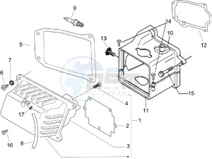 Liberty 50 4t Delivery drawing Cylinder head cover