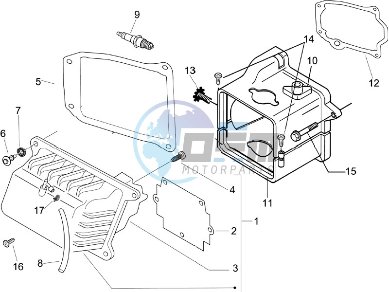 Cylinder head cover