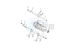 YZF R1 1000 drawing SHIFT CAM - FORK