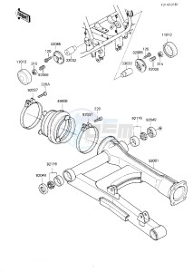 ZN 1300 A [VOYAGER] (A5-A6) [VOYAGER] drawing SWINGARM