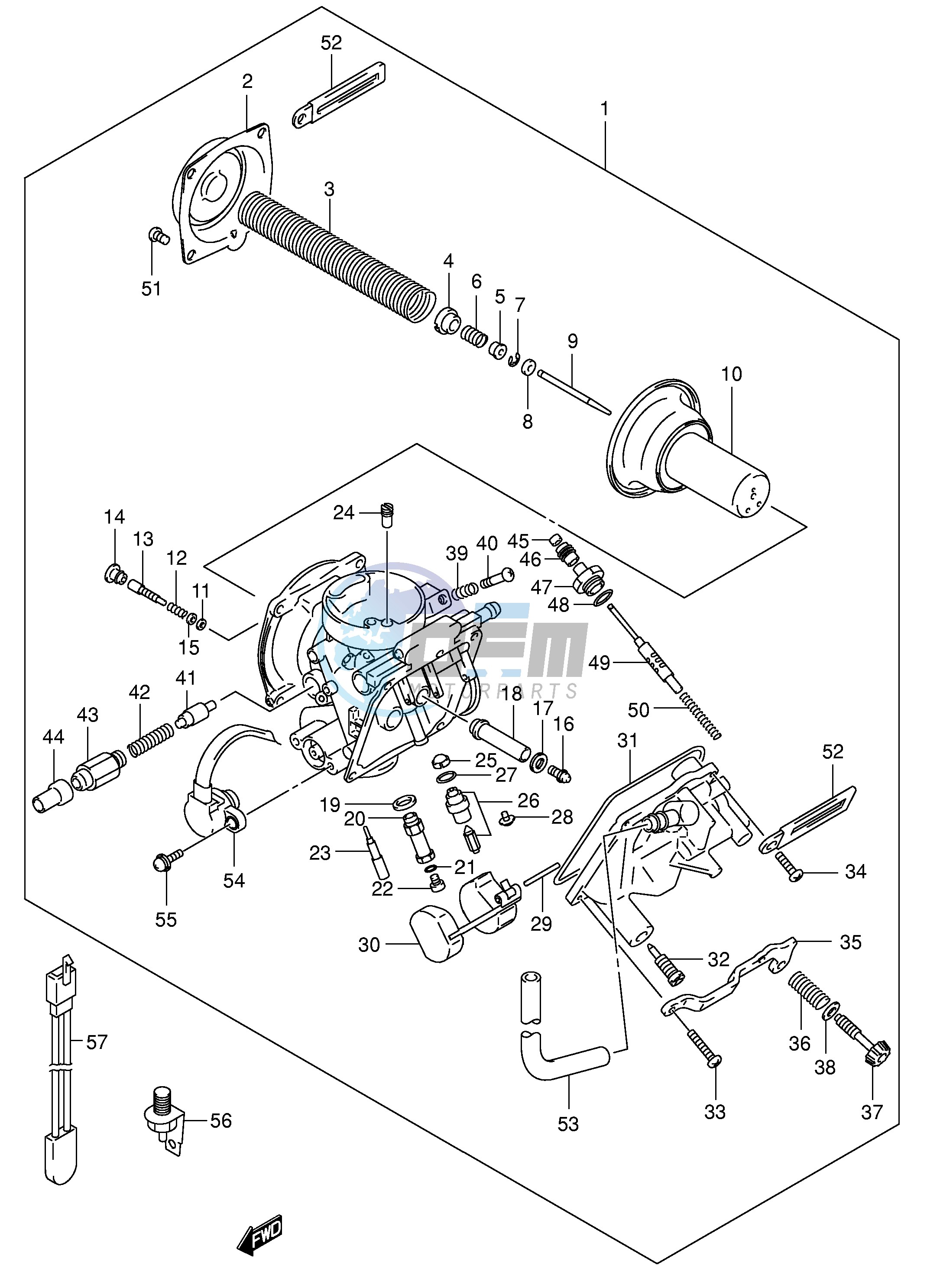 CARBURETOR (MODEL K2 K3 K4)