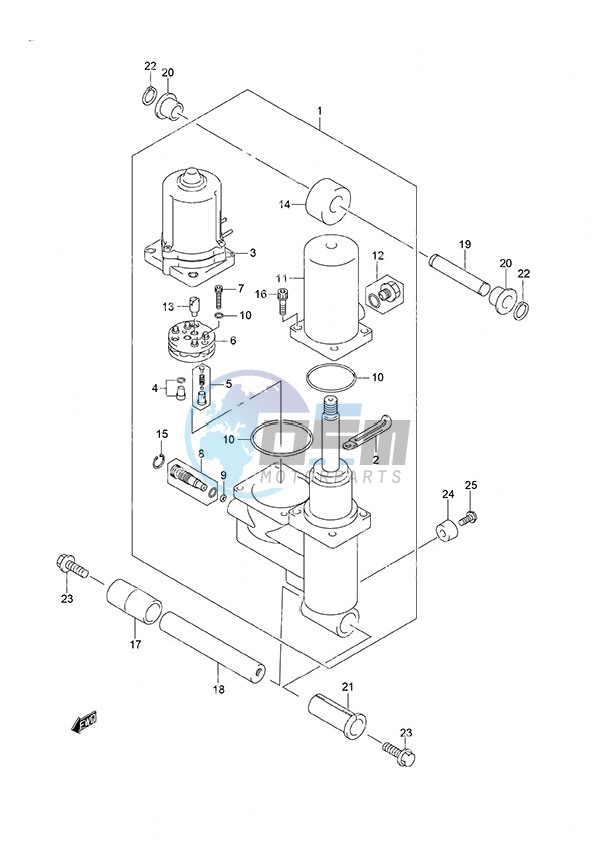 Trim Cylinder High Thrust