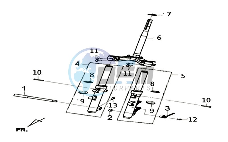 STRG. STEM - R-L CUSHION