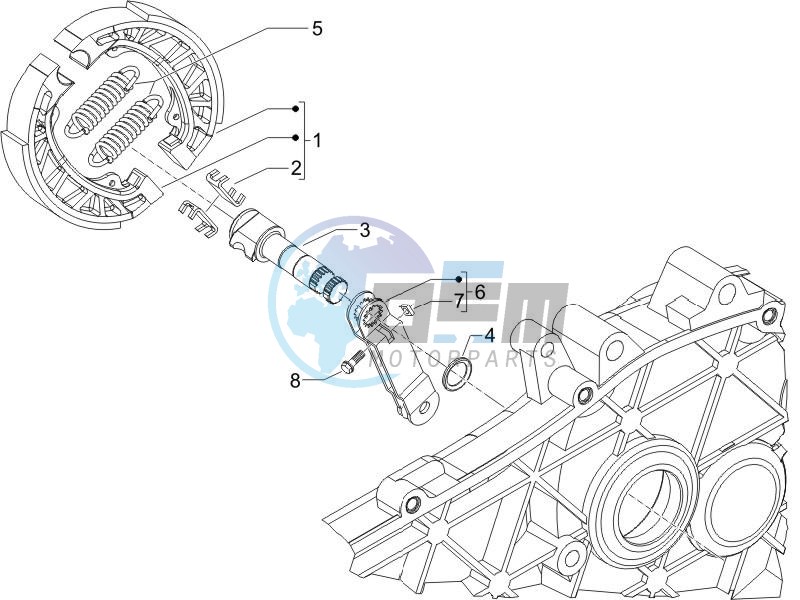 Rear brake