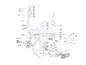 LX 150 4T 2V ie E3 Taiwan drawing Fork - steering tube - Steering bearing unit