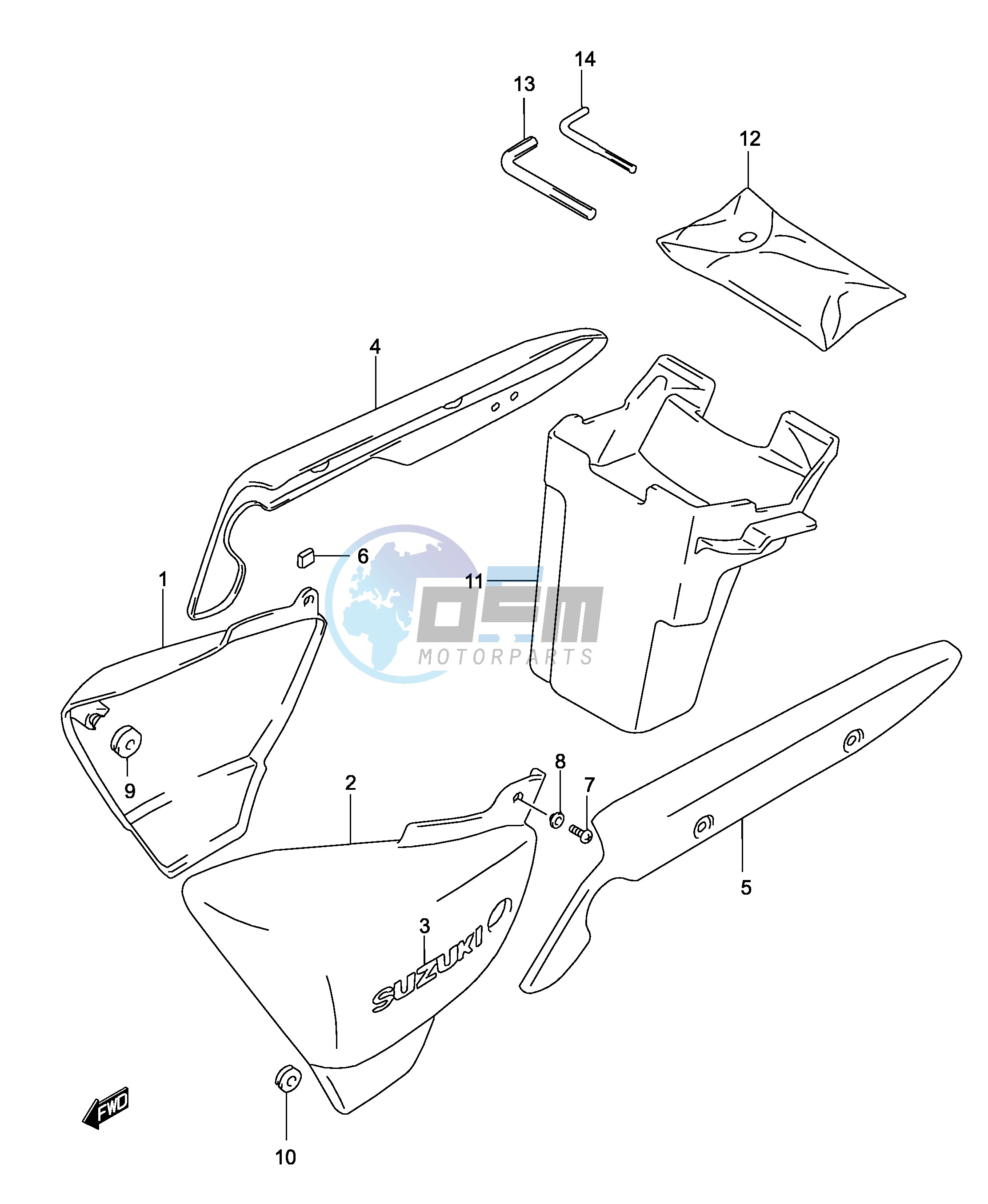 FRAME COVER (MODEL K2)