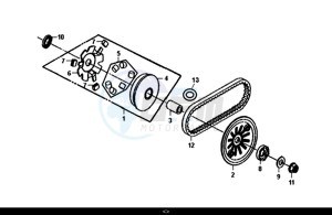 MASK 50 (XE05W1-IT) (L7-L9) drawing MOVABLE DRIVE FACE ASSY / MASK 50 (XE05W1-IT) (L7-L9)