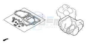 CB250P drawing GASKET KIT B